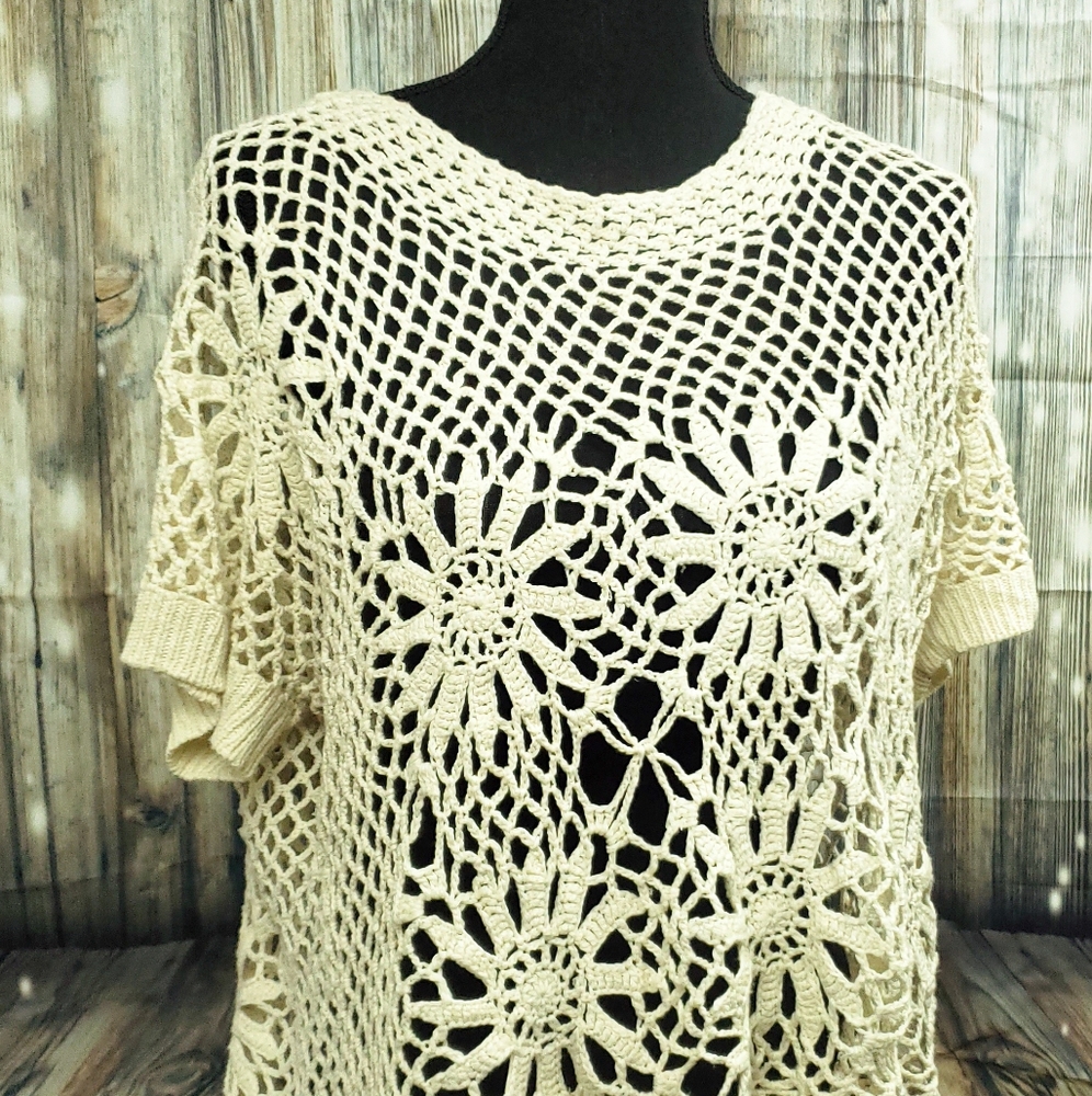 Forever21 Lace Top/Cover Up